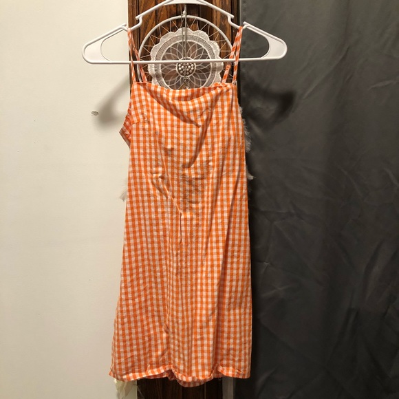 Orange Cami Dress - Picture 1 of 3